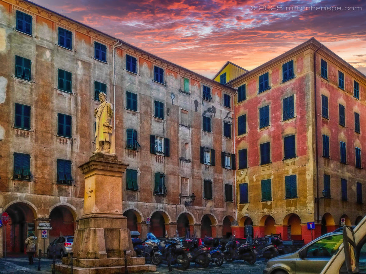 Count of Cavour, Santa Margherita Ligure, Italy